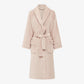 Brogo Piped Bathrobes (Blush Pink) Front View