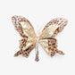 Butterfly Gold Clip On Ornament