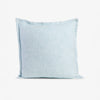 Edessa Diamond Cushion Cover (Light Blue) Front View
