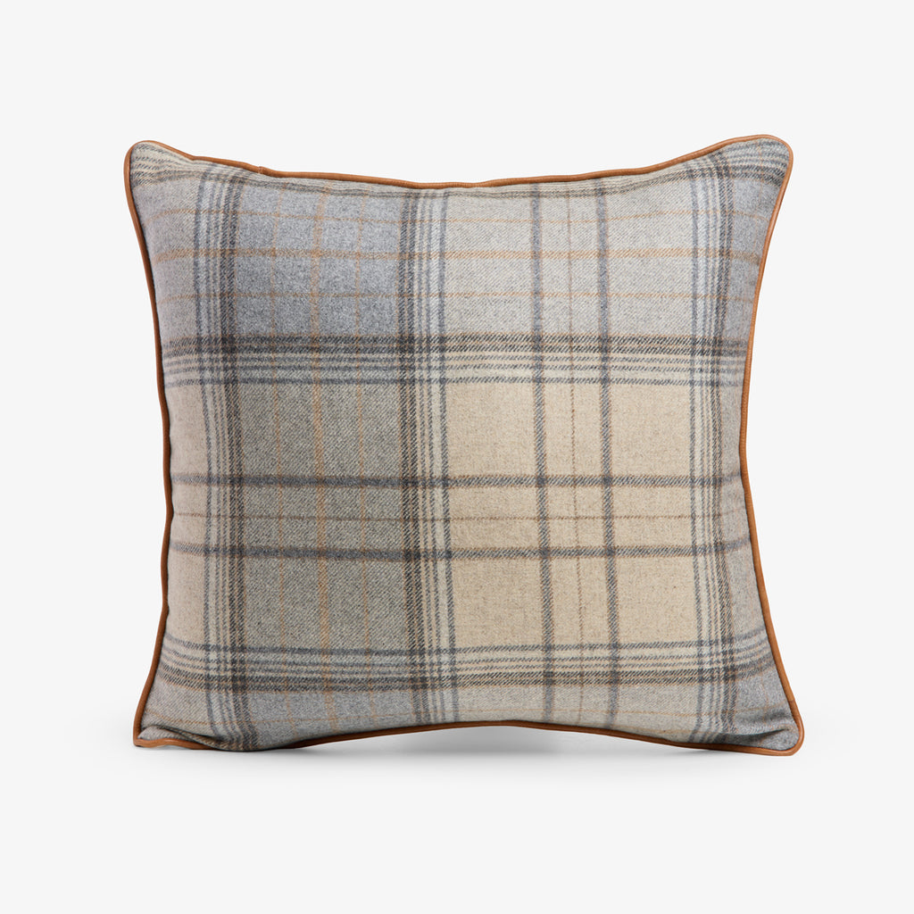 Highland Cushion Cover (Greyl) Front View