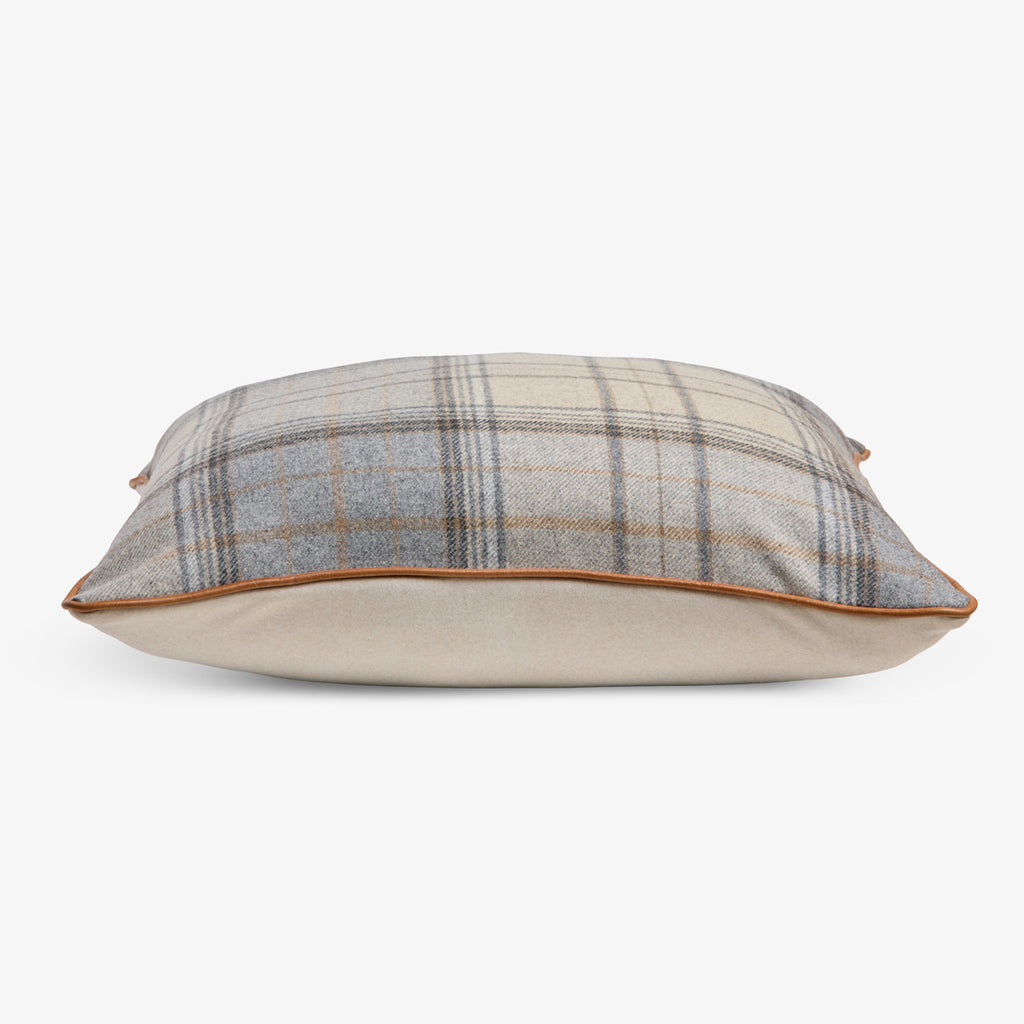 Highland Cushion Cover (Grey) Side View
