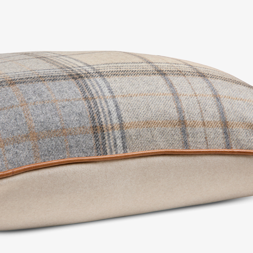 Highland Cushion Cover (Grey) Close Up