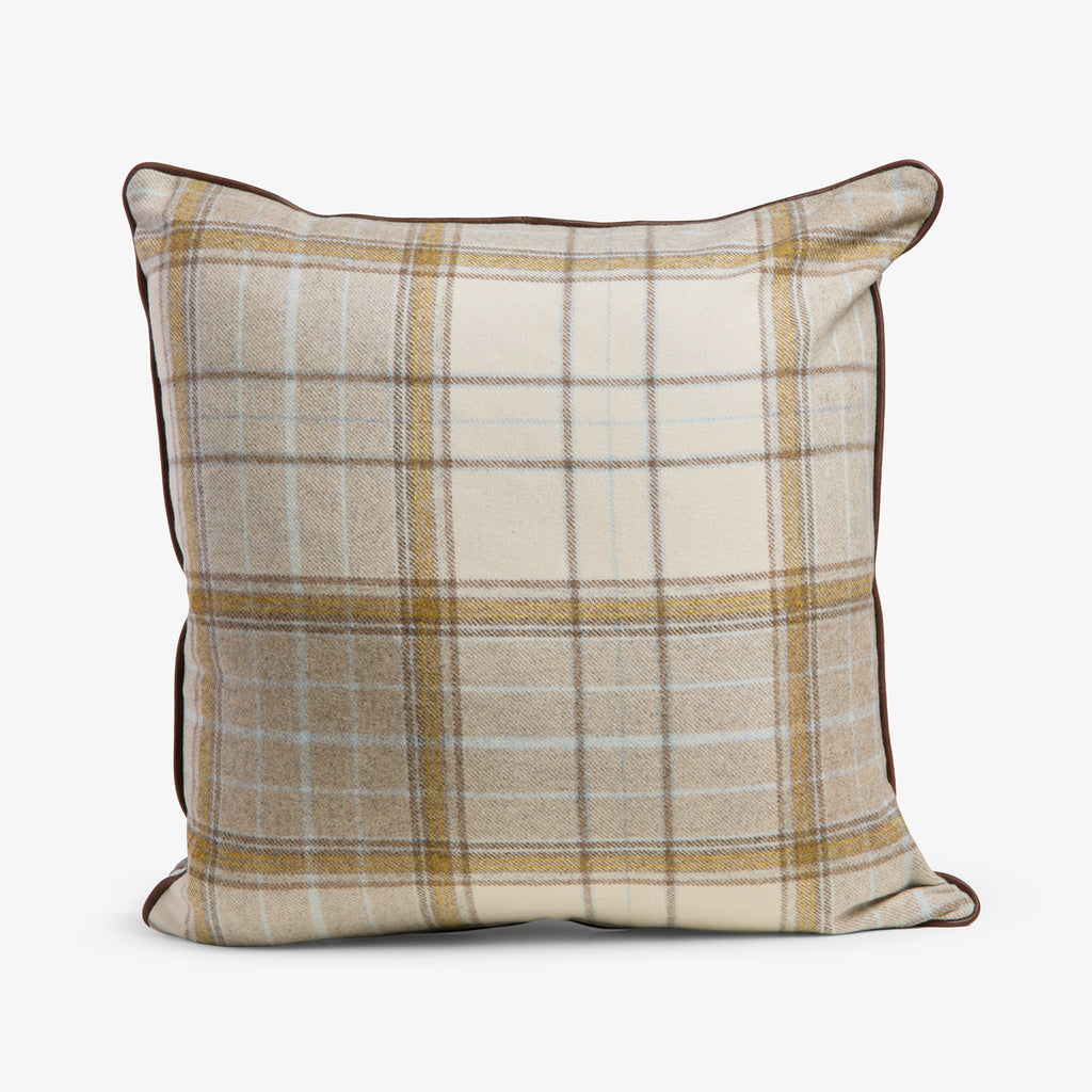 Highland Cushion Cover (Natural) Front View