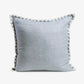 Kimberley Light Blue Linen Cushion Cover Front View