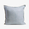 Kimberley Light Blue Linen Cushion Cover Front View