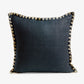 Kimberley Navy Blue Linen Cushion Cover Front View