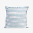 Rhodes Stripe Cushion Cover (Light Blue) Front View