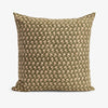 Sage Block Print Cushion Cover Front View