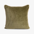 Sage Velvet Cushion Cover Front View