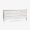 Canterbury Chest Of Drawers (White) Side View