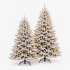 Cardrona Snow Christmas Trees Grouped