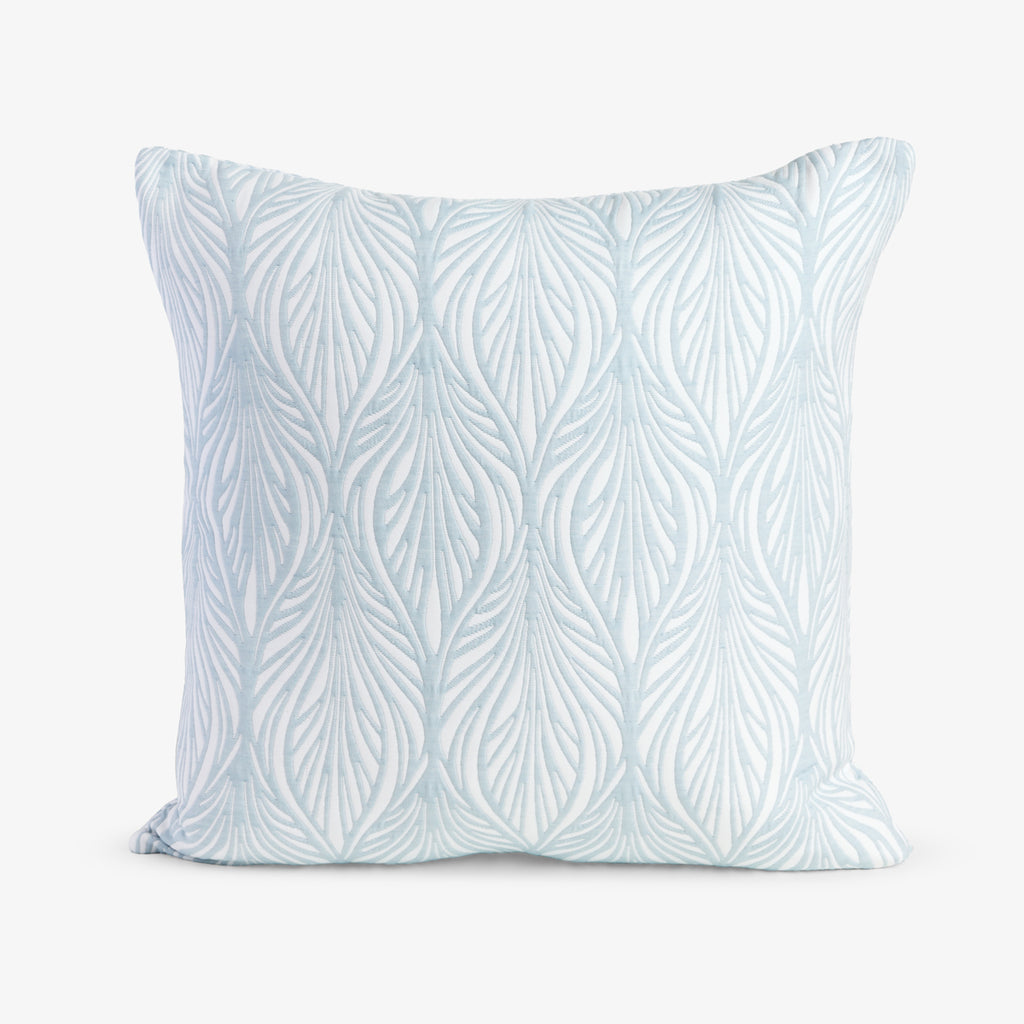Cascade Cushion Cover Light Blue Front View