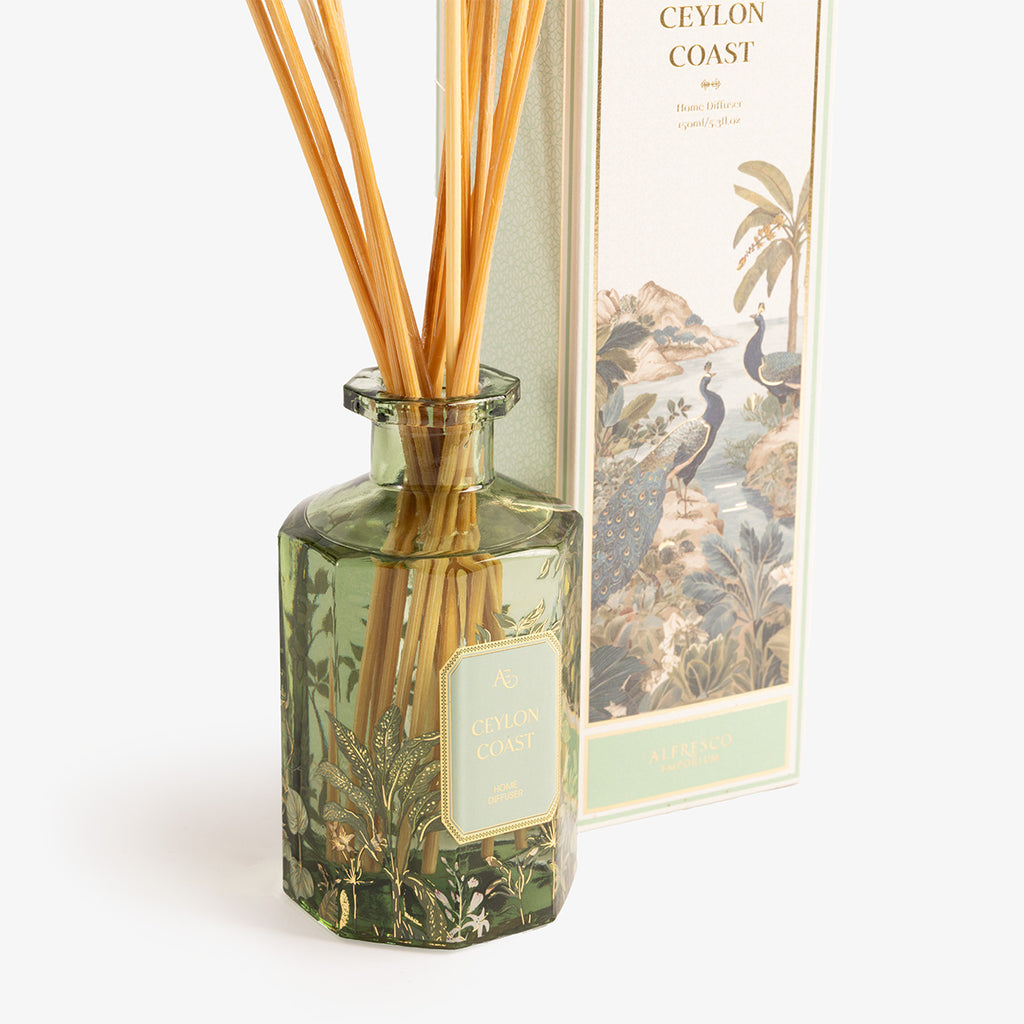 Ceylon Coast Diffusers Close Up with Box
