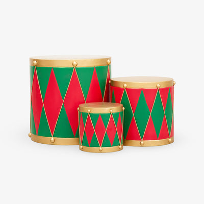 Christmas Drums Group of three