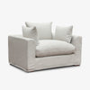 Clara Armchair (Oyster Grey) Side