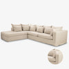 Slipcover: Clara Modular Lounge (Latte) Front