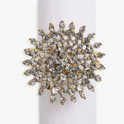Cluster Jewel Napkin Ring Top