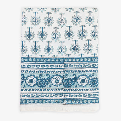 Coastal Palm Tablecloths Front View