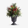 Colorado Red Berry Potted Arrangement with Lights 80cm