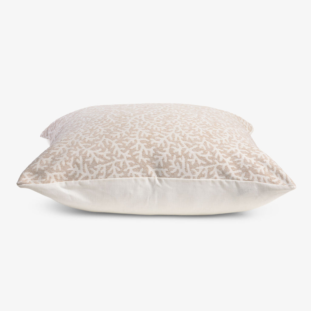 Cove Cushion Cover (Natural) Side View