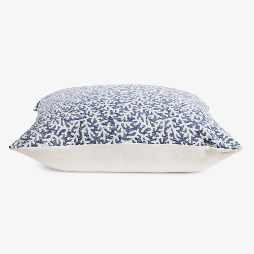 Cove Cushion Cover (Navy) Side View