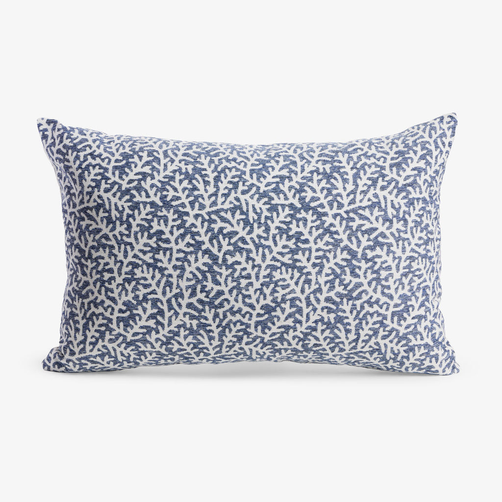 Cove Rectangular Cushion Cover (Navy) Front View