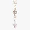 Crystal & Pearl Drop Ornament 17cm