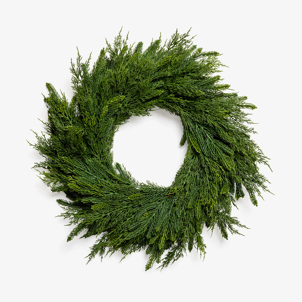 Cypress Fir Wreath 70cm