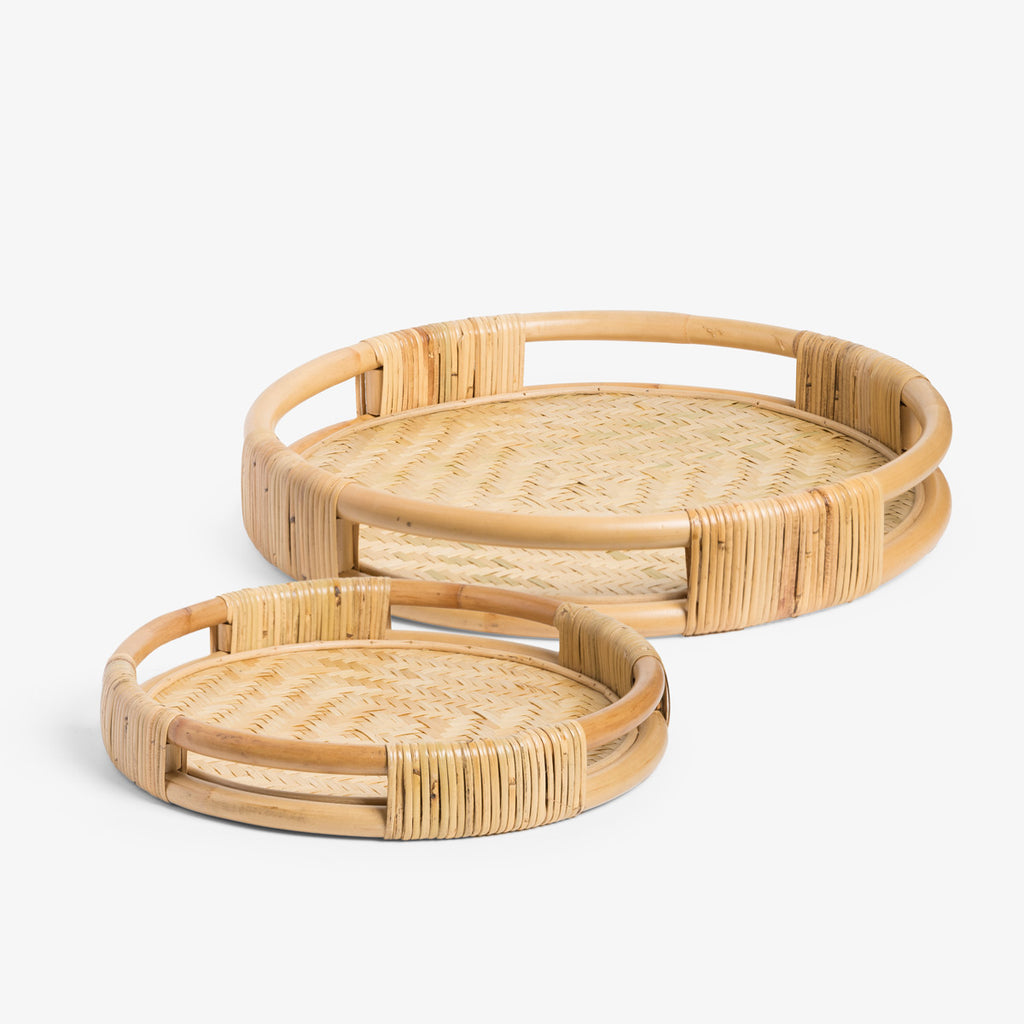 Wood Trays Round