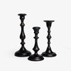 Dark Brown Candle Holders