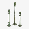 Dimity Candlestick Holders (Green) Grouped
