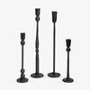 Dimity Candlestick Holders (Black) Grouped