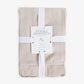 Double Hemstitch Napkins Natural (Set of 4) Front View