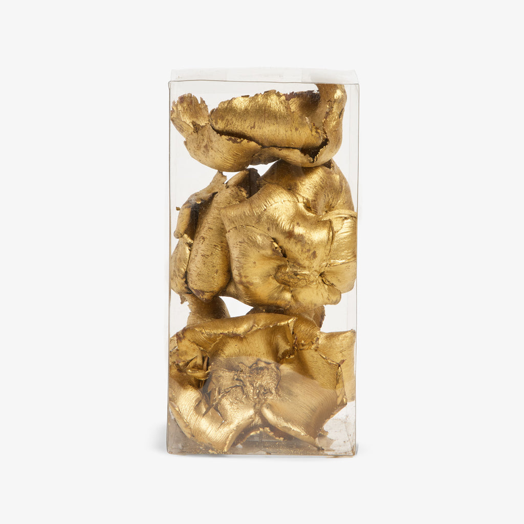 Dried Flowers In Box (Gold) In Box