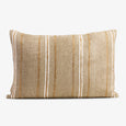Dune Natural Stripe Cushion Cover (Rectangular) Front View