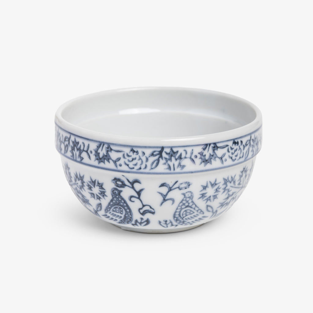 Dynasty Blue & White Bowl Pudding (Small) Bowl