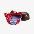 Dynasty Blue & White Floral Christmas Pudding Side by Side