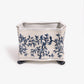 Dynasty Rectangular Planter Chinoiserie Style