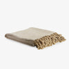 Edessa Diamond Throw (Natural) Front View