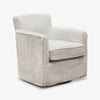 Eloise Swivel Armchair (Heather Grey) Side
