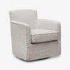 Eloise Swivel Armchair (Oyster Grey) Front