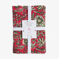 Festive Red Rose Napkins (Set of 4) Front View