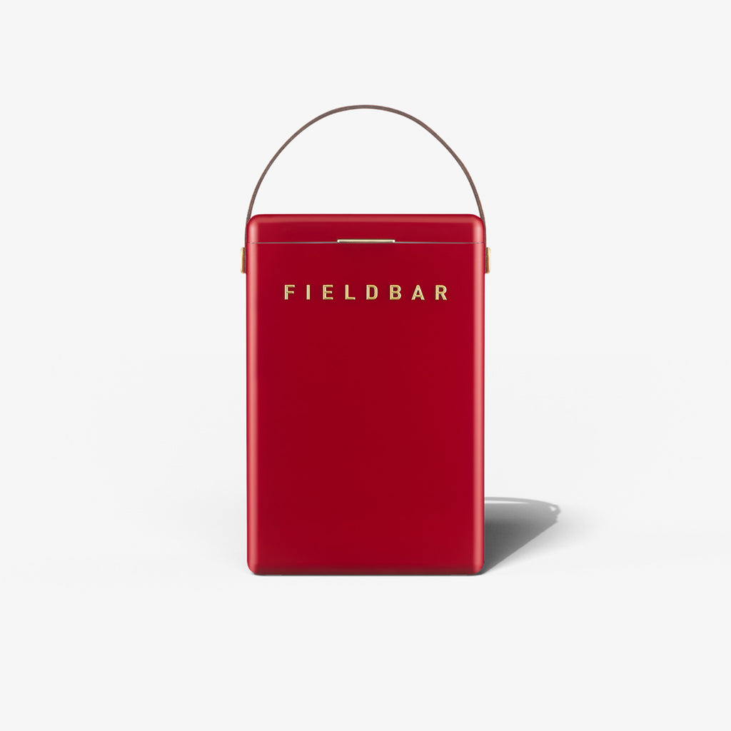Fieldbar Drinks Box (Lobster Red) Front View