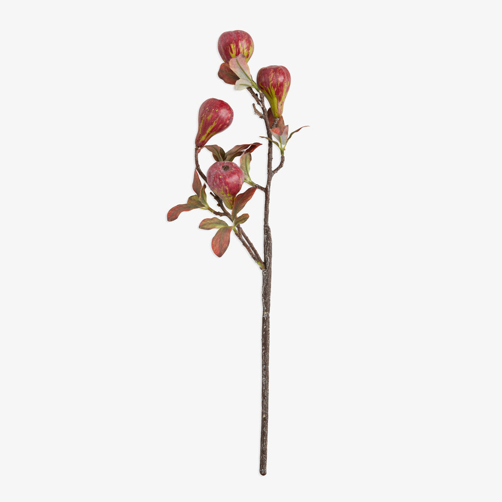 Artificial Fig Stem 54cm Front View of Full Stem