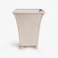 White Flared Porcelain Vase WIth Legs 
