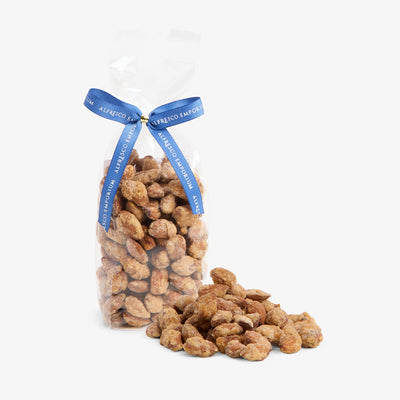 French Vanilla Roasted Almonds 180G Front View
