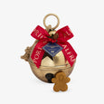 Gingerbread Men Star Bell Ornament