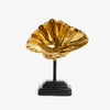 Clam On Stand (Gold) Front View