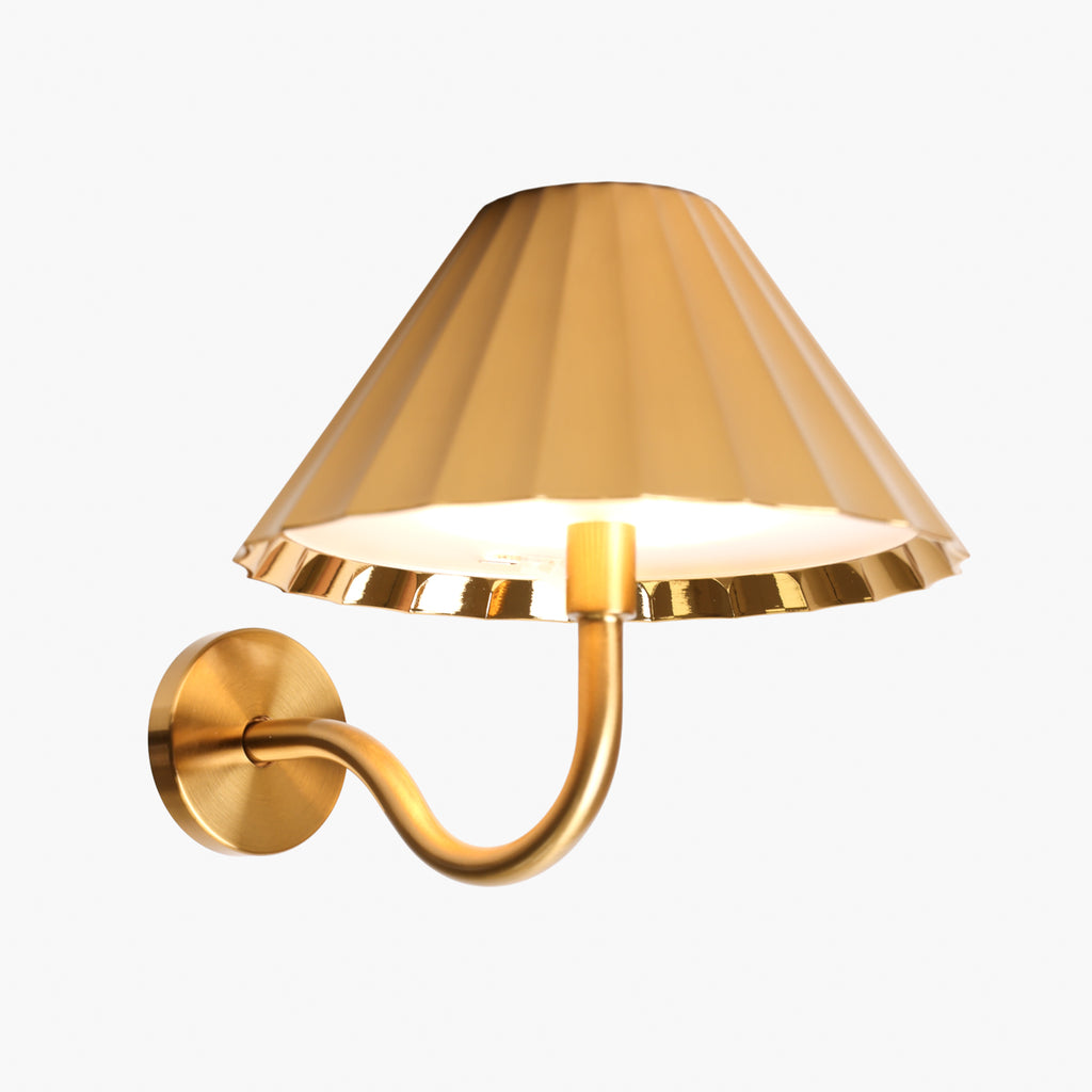 Gold Cordless Touch Wall Light wall mount