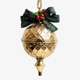 Gold Gift Bauble with Cashews Closed